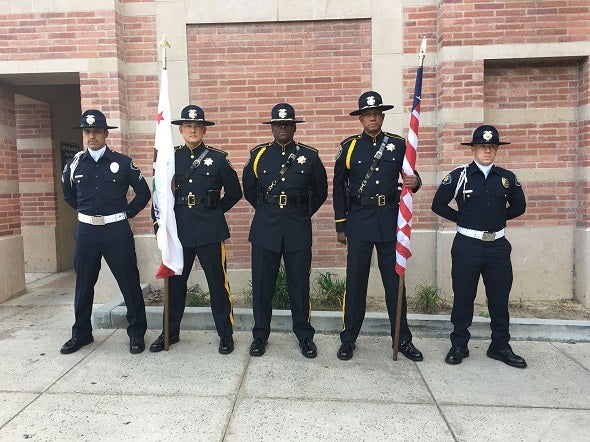 UCPD honor guard